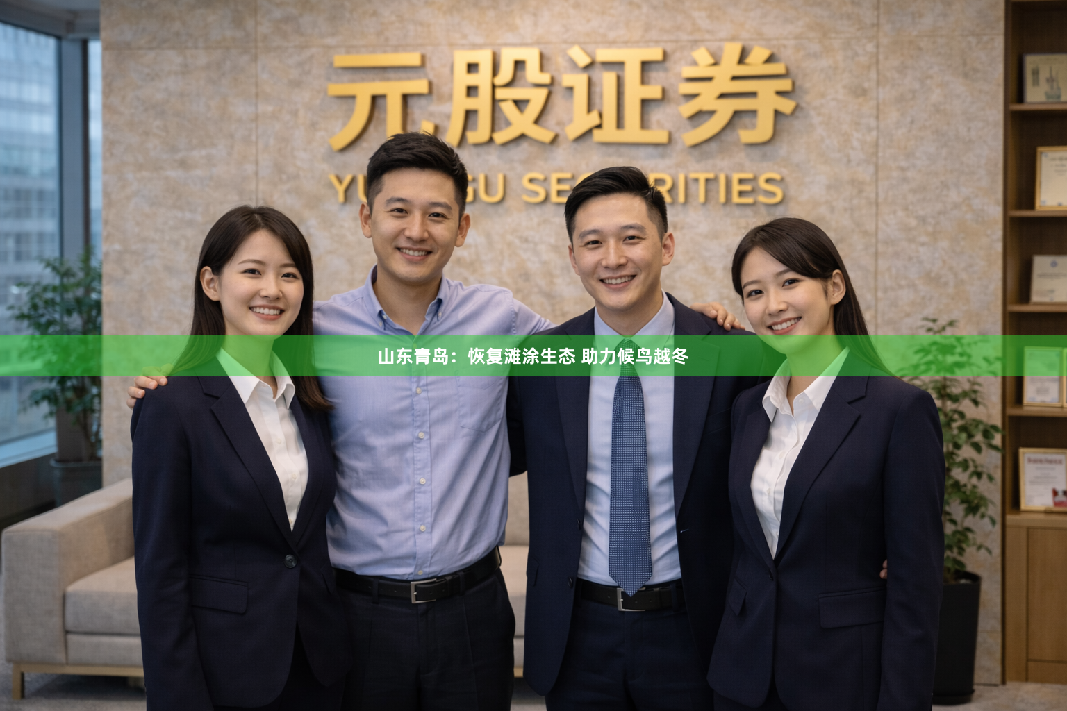 山东青岛：恢复滩涂生态 助力候鸟越冬