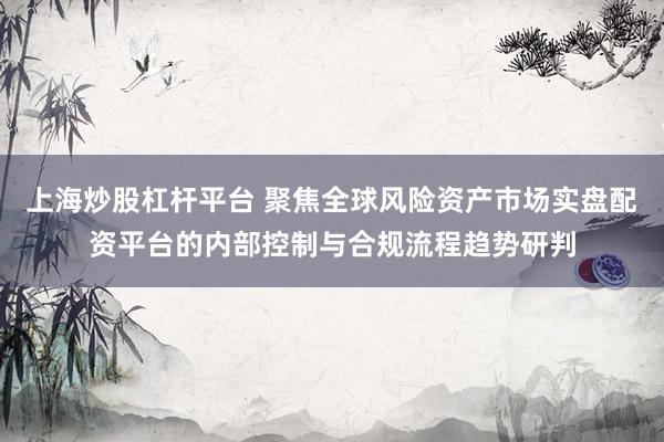 上海炒股杠杆平台 聚焦全球风险资产市场实盘配资平台的内部控制与合规流程趋势研判